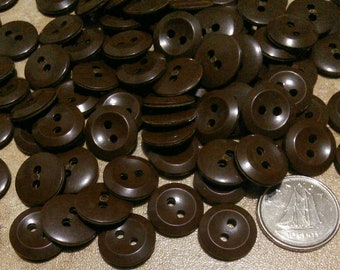 13mm, 12-50-200 Buttons BROWN, BTN 07
