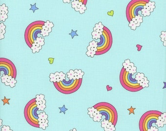 ANDOVER, Rainbow, Believe Rainbow Stars, 9904 LB, quilt cotton