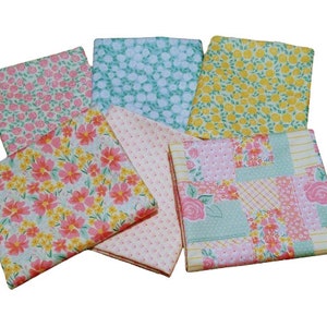 CAMELOT FABRICS, 6 designs, Roses, Prairie Days