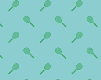 Fabric cotton, CAUSE A RACQUET, 58240504, 03, Quilt Fabrics, 100% cotton, quilt cotton - Serving Summer of Camelot Fabrics