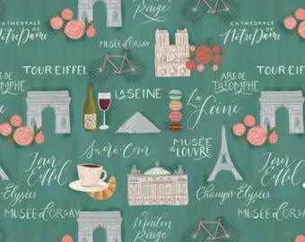 Fabric cotton, SIGHTSEEING, 50250102-01, Quilt Fabrics, 100% cotton, quilt cotton - Fleurs and Flutter of Camelot Fabrics