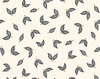 BENARTEX FABRICS, Little leaves, ivory, Jubilee, Style 5495M, cotton, cotton quilt, cotton designer