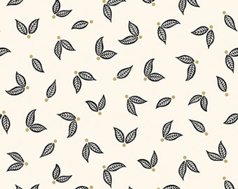 BENARTEX FABRICS, Little leaves, ivory, Jubilee, Style 5495M, cotton, cotton quilt, cotton designer