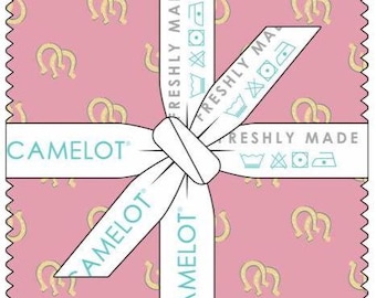 QUILT FABRICS, 42 squares 5 inchs, 100% cotton, quilt cotton - Rodeo Rose of Camelot Fabrics