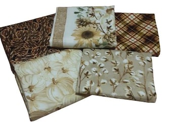 TIMEESS TREASURES, 5 prints with gold, Harvest