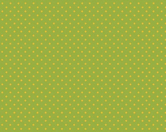 ANDOVER, Spot, Green/Yellow, 830, Makower, cotton, cotton quilt, cotton designer
