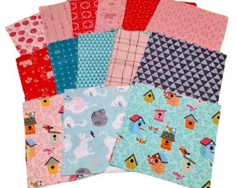 42 squares 5 inchs, Riley Blake Designs, fabric, cotton, quilt cotton