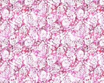 Fabric cotton, Textured Roses, Pink White, 21231303, 03, QUILT FABRICS, 100% cotton, quilt cotton - Daphne of Camelot Fabrics
