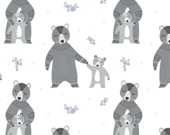 CAMELOT FABRICS, Bear Hug, 100% cotton - Bear Hug de Camelot Fabrics