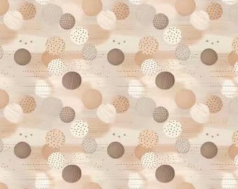 Camelot Fabrics TEXTURED DOTS, Paw and Whisker, 100% Cotton Quilt Fabric, 21250608-01