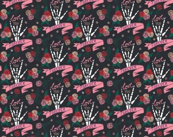 CAMELOT FABRICS, Love You Forever, 30210601-01, 100% cotton, cotton quilt, cotton designer