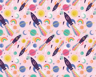 CAMELOT FABRICS, Cosmic Rockets, 50211004