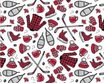 Fabric cotton, SO CANADIAN EH, 21200103-01, Quilt Fabrics, 100% cotton,quilt cotton - North of Ordinary of Camelot Fabrics