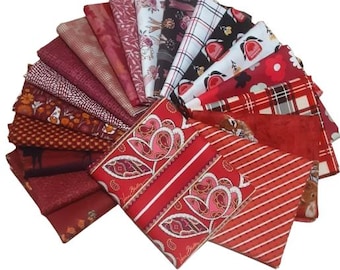 Pack of 20, 100% cotton, Various patterns, quality quilting, cotton designer