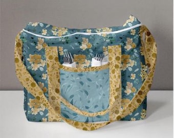 PDF, LUNCH HAMPER for Two, 14'' X 12' X 4'', Tutoriel of Camelot Fabrics