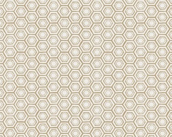 Fabric cotton Hexies, 66230107-03, QUILT FABRICS, 100% cotton, quilt cotton - Garden Seeds of Camelot Fabrics