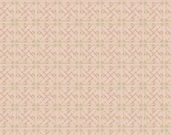 Fabric cotton Canopy Treillis, Dusty Rose, 55230805, 02, QUILT FABRICS, 100% cotton, quilt cotton - Bloom Tapastry of Camelot Fabrics