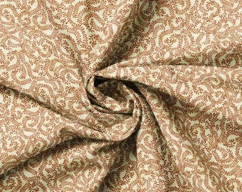 Fabric cotton Vines, Orange, 21240104, 03, QUILT FABRICS, 100% cotton, quilt cotton - Rhapsody of Camelot Fabrics