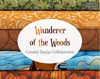 10 motifs  - Wanderer of the Woods de Camelot Fabrics