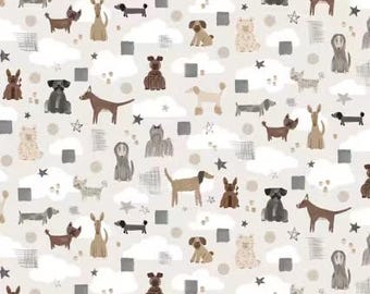 Fabric cotton, PAWSITIVELY ADORABLE, 58250101-02, Quilt Fabrics, 100% cotton, quilt cotton - Pawsitively of Camelot Fabrics