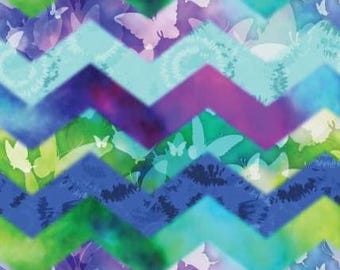 Fabric cotton, CHEVRON DREAMS, 21240502, 02, Quilt Fabrics, 100% cotton, quilt cotton - Rainbow Dreams of Camelot Fabrics