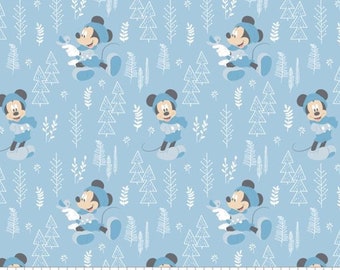 CAMELOT FABRICS, Mickey, 85270406, col 1, Mickey in the meadow,, cotton, cotton quilt, cotton designer
