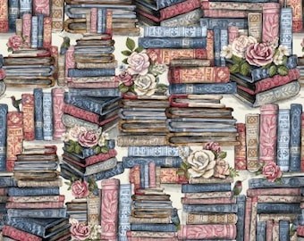 Fabric cotton, PROSE AND POETRY, 49240602, 01, Quilt Fabrics, 100% cotton, quilt cotton - Tea and Poetry of Camelot Fabrics