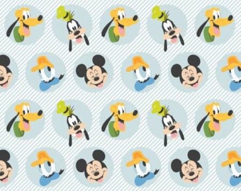 QUILT FABRICS, Mickey Mouse, Minnie, 100% coton - Mickey Mouse de Camelot Fabrics