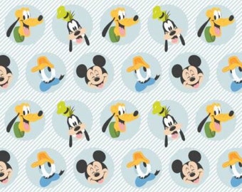 QUILT FABRICS, Mickey Mouse, Minnie, 100% coton - Mickey Mouse de Camelot Fabrics