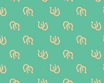 Fabric cotton, LUCKY HORSESHOES, 21240304, 02, Quilt Fabrics, 100% cotton, quilt cotton - Rodeo Rose of Camelot Fabrics