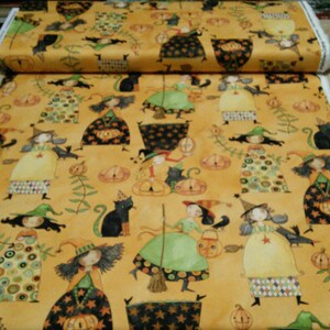 RILEY BLAKE, Main, Halloween Whimsy, 11820, cotton quilt, cotton designer image 5