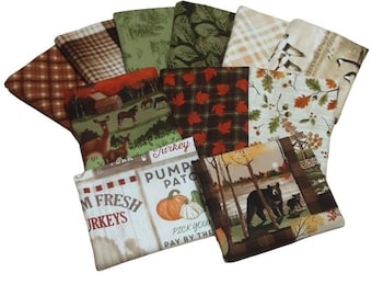 END OF COLLECTION, Autumn, 100% cotton - Timeless Treasures