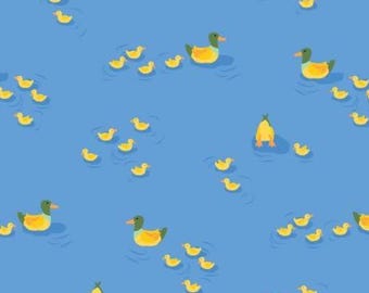 Camelot Fabric POND LIFE, Cotton Quilt Fabric 58240802-01 - Wildflower Meadow