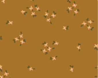 QUILT FABRICS, The Florets Light Brown, 58230407-02, 100% cotton, quilt cotton - Botany Collection of Camelot Fabrics