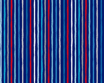 ANDOVER, 2347, stripe, Beside the Sea, 100% cotton, cotton quilt, cotton designer - Andover Fabrics