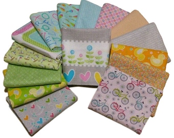 SALE, BENARTEX FABRICS, 15 prints, My Little Sunshine 2, 100% cotton, cotton quilt, cotton designer Benartex Fabrics