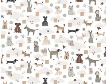 Fabric cotton, PAWSITIVELY ADORABLE, 58250101-01, Quilt Fabrics, 100% cotton, quilt cotton - Pawsitively of Camelot Fabrics