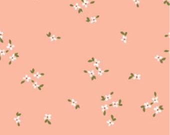 QUILT FABRICS, The Florets Peach, 58230407-03, 100% cotton, quilt cotton - Botany Collection of Camelot Fabrics
