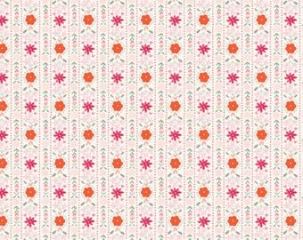 Fabric cotton, SWEETHEART STRIPES, 66240207, 01, Quilt Fabrics, 100% cotton, quilt cotton - Blooming Hearts of Camelot Fabrics