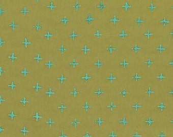 ANDOVER, PULSAR, 9888GT, Olive, cotton quilt, cotton designer - Pulsar Batik d'Andover Fabrics