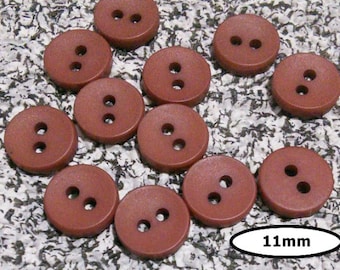 12 Buttons, 11MM, buttons 2 holes,