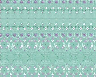 SALE, CAMELOT FABRICS, Little details, Green, Bear Hug, 21181505, col 01, 100% Cotton