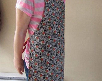 Apron, size 6-8 years, 100% cotton