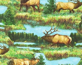 ROBERT KAUFMAN, North American Wildlife, 19186, 268, 100% Cotton