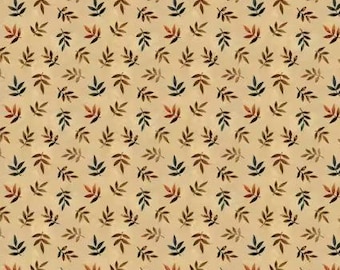 Fabric cotton, AUTUMN FOLIAGE, 16250104-01, Quilt Fabrics, 100% cotton, quilt cotton - Twilight Wolf of Camelot Fabrics
