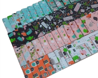 40 Stripes, Jelly Rolls, 2 1/2" X 44", Pre-Cut cotton - HOME OFFICE de Camelot Fabrics