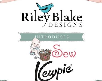 QUILTING FABRIC 15 prints of fish 100% coton - Sew Kewpie de Riey Blake Designs
