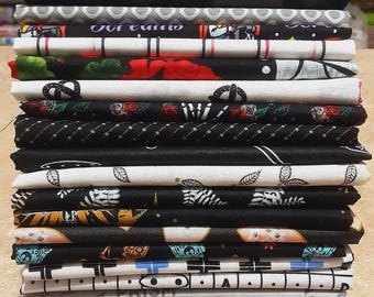 Pack of 20, 100% cotton, Various patterns, quality quilting, cotton designerSee description before ordering. FINAL SALE