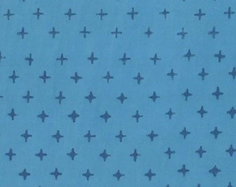 ANDOVER, PULSAR, 9888B, Bluebird, cotton quilt, cotton designer - Pulsar Batik d'Andover Fabrics