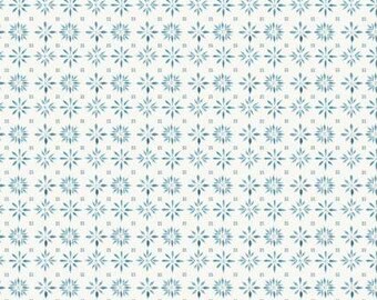 Fabric cotton, DELICATE PETALS, 552440106, 02, blue, Quilt Fabrics, 100% cotton, quilt cotton - Peace & Wildflowers of Camelot Fabrics